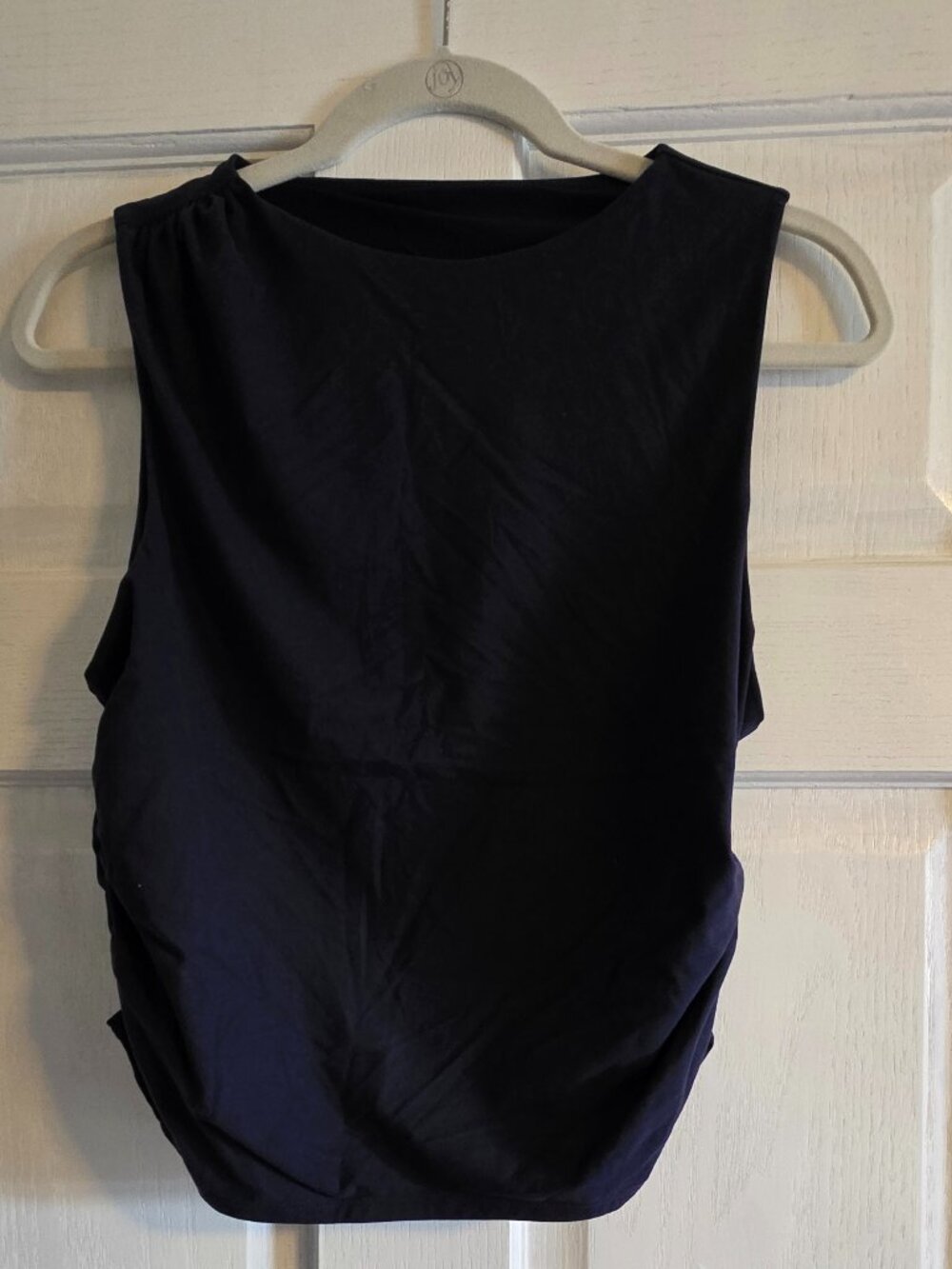 Fabletics Navy Ruched Skirt and Top Size XL (Ginger Ressler edit)